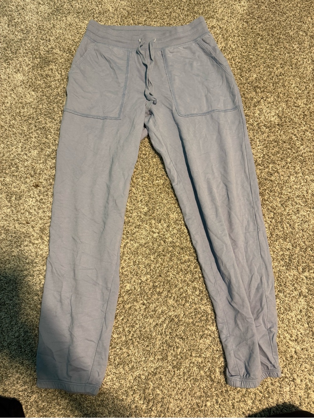 aerie Light Blue Drawstring Joggers